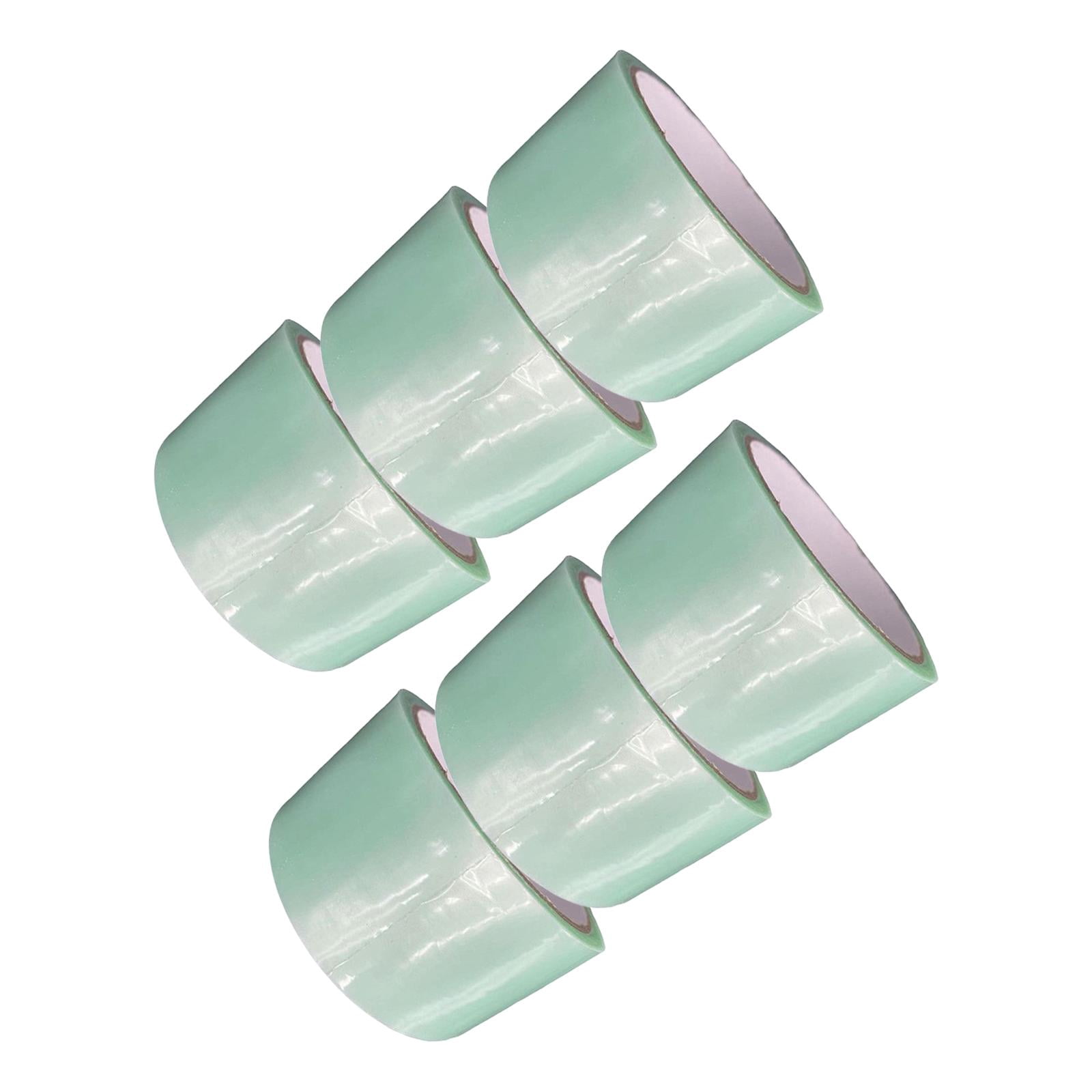 6x Creative Sticky Ball Tapes Educational Toys Colored Tapes Bulk Game Embellishment Relaxing for Supplies Kids Scrapbook Green