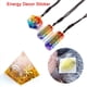 thumbnail image 4 of 48 Piezas/Conjutno Metal Energía Decoración Etiqueta Engomada Flor de Regalos del Día de Los Niños 7 Chakra Cobre Energía Torre Orgonita Pegatinas, 4 of 5