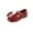 Red, variant on PINQI Toddler Girls Mary Jane Ballet Flat𝐬 Little Girl Dress Shoes for School Party Wedding Prom Uniform