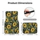 thumbnail image 5 of Fotbe Sunflowers Juego de 4 Tapetes para Auto con Estampado – Alfombrillas de Goma Reforzada, Diseño Antideslizante, Protección para Todo el Año – Vehículos, Autos, Camionetas y SUVs, 5 of 7