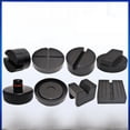 thumbnail image 1 of Bloque de goma para gato de coche, soporte de grúa de elevación alta, cojín suave, cabezal de elevación de bandeja de gato horizontal, 1 of 5