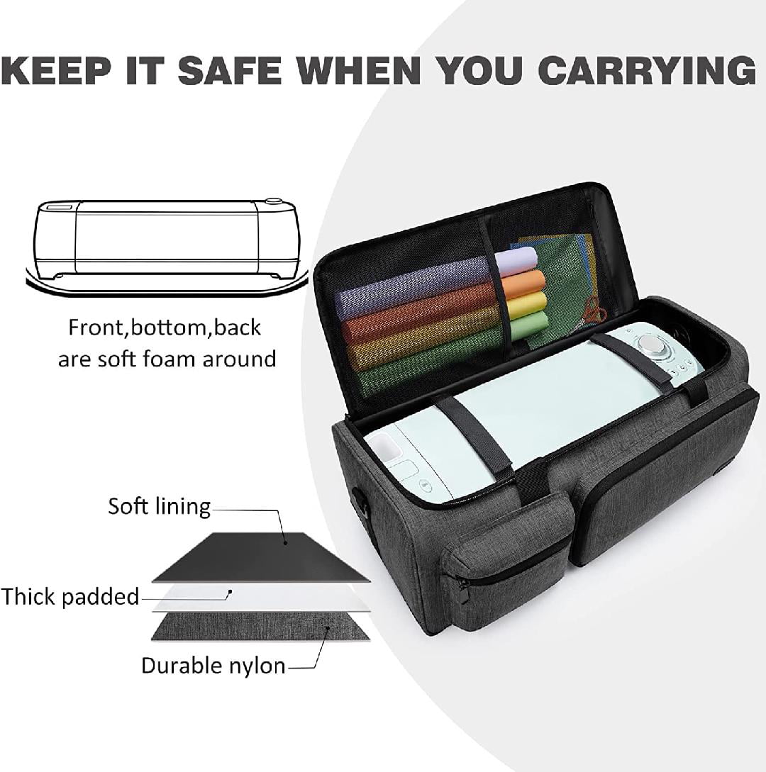 Carrying Bag Cricut Storage Case for Cricut Maker 3/Maker/Explore 3/Explore  Air2
