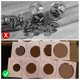thumbnail image 4 of 300Pcs 6 Assorted Sizes Coin Holders,Coin Album Coin Storage Coin Paper Holders for Coin Protect, 4 of 5