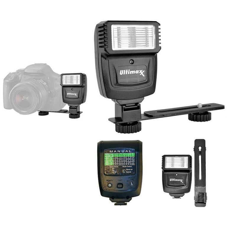 Flash フラッシュ　18冊セット Amazon.com : Ultimaxx Digital Slave Flash with Bracket for