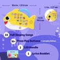 thumbnail image 2 of Pinkfong Baby Shark Melody Pad | Juguete electrónico interactivo premium, almohadilla de m Pinkfong Pinkfong, 2 of 5