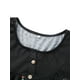 thumbnail image 2 of Sunloudy - Camiseta larga con cuello henley para mujer, camisetas de manga corta con estampado de flores, rayas, llamas y oro Sunloudy  S M L XL XXL, 2 of 7