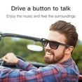thumbnail image 3 of Lunettes de Soleil Intelligentes Audio Bluetooth/ Haut-Parleur Intelligent/ Lunettes Bluetooth/ Lunettes Intelligentes/ Lunettes de Soleil Bluetooth/ Unisexe - Audio Ouvert Exceptionnel - Verres Teintés Noir Transparent, 3 of 10