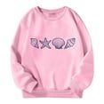 thumbnail image 3 of WOYY Big Girls Ocean Graphic Sweatshirt Casual Round Neck Pullover Top, Sizes 10-11, 3 of 3