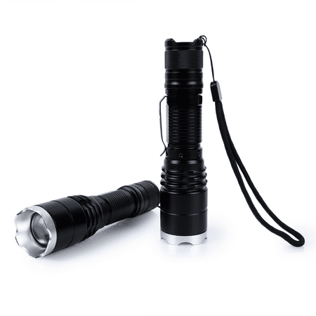 

Rechargeable 800LM Tactical Super Bright LED Flash Light Torch 10W Zoom