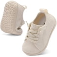 thumbnail image 1 of WAYAN Baby Shoes Baby Boy Girl First Walking Shoes Breathable Barefoot Infant Shoe Lightweight Slip On Sneakers Soft Sock Shoe, 1 of 1