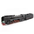 thumbnail image 2 of Biplut 2Pcs 1/87 Retro Steam Train Locomotive Carriage Pull Back Music LED Kids Toy, 2 of 13
