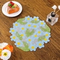 thumbnail image 1 of PGYONG Style Small Decorative Towel Embroidery Modern Placemats Plates Mats Multi-Use Towel Coffee Table Cloth Dinner Cloths, 1 of 5
