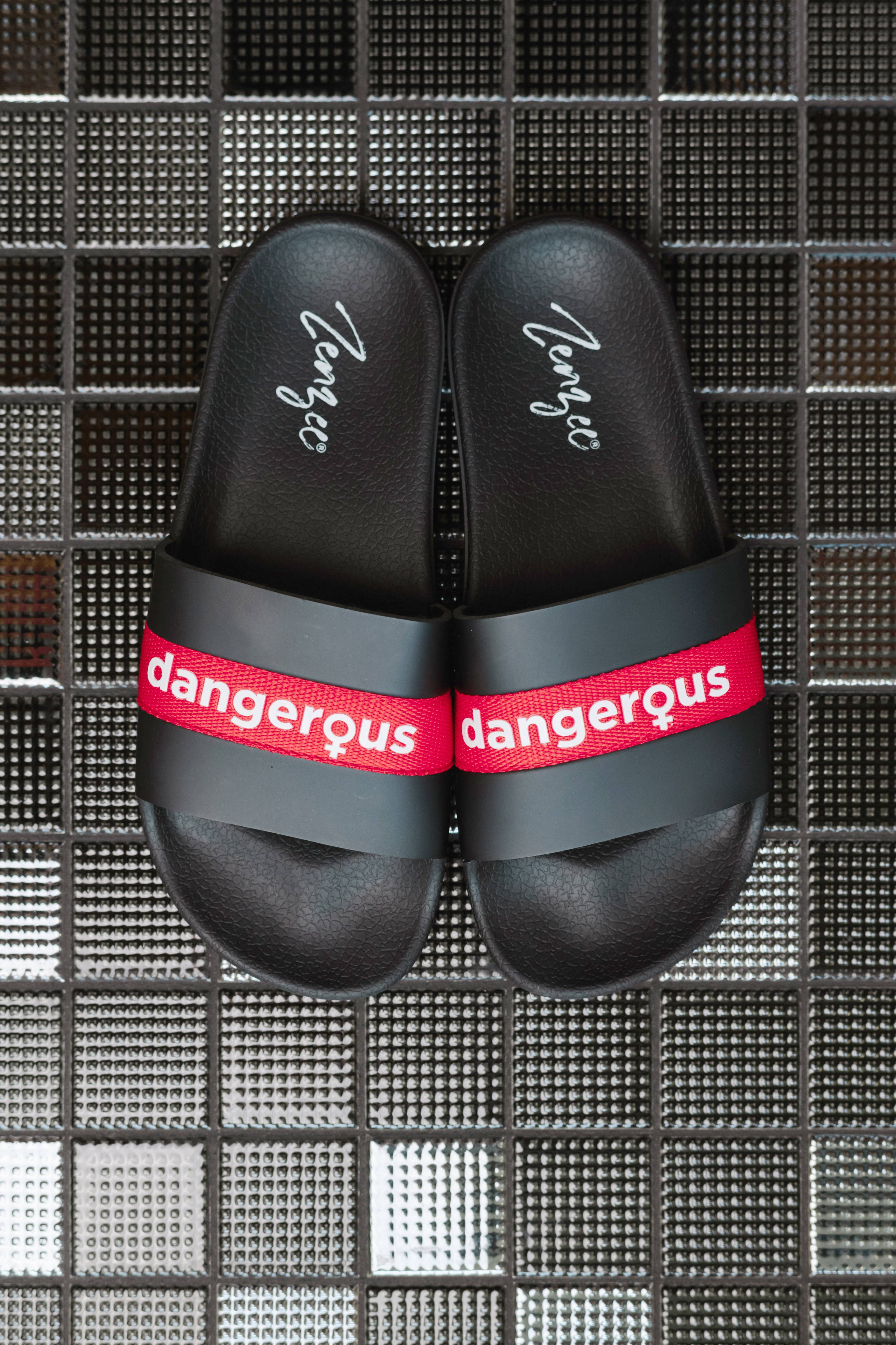  Dangerous Woman Pool Slide Sandal by Zenzee : Clothing, Shoes &  Jewelry