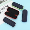 thumbnail image 6 of Fashion Pouch Bag Denim Fabric Hard Sunglasses Box Eyewear Protector Spectacle Case  Eyeglasses Case BLACK, 6 of 8