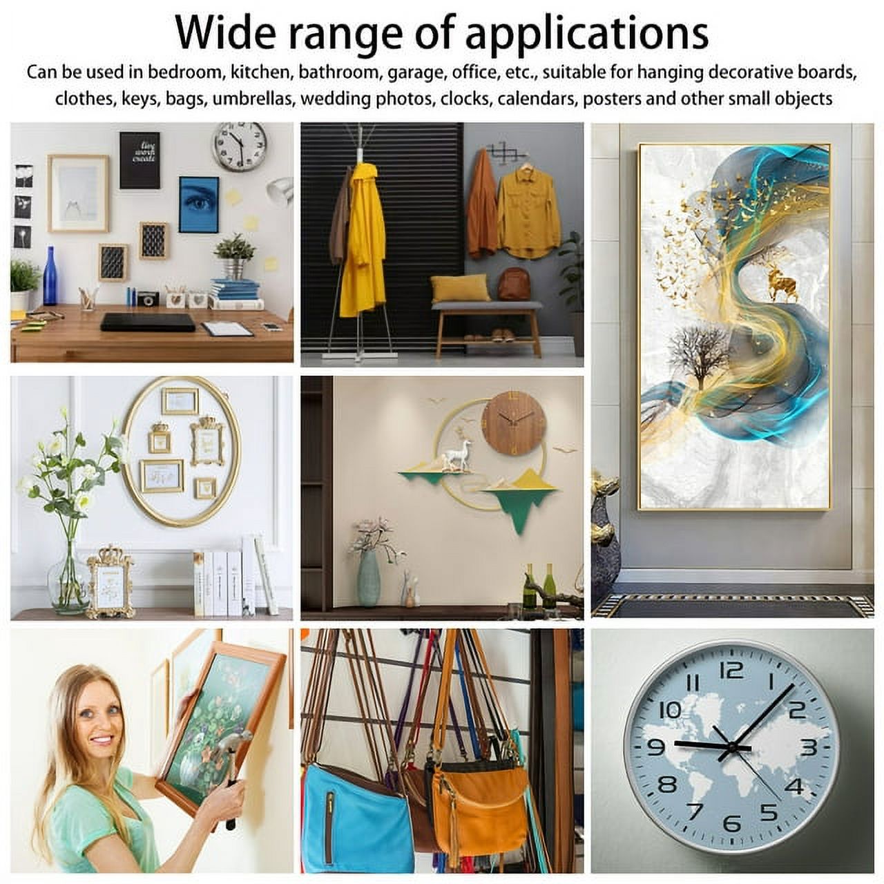 Emlimny 100-Piece Picture Hanging Kit photo 5