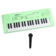 thumbnail image 1 of Piano digital para niños, portátil, musical, para fiestas y cumpleaños Verde, 1 of 9