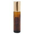 thumbnail image 2 of Botella de vidrio con rodillo, capacidad de 10 ml, para aceites esenciales, color marrón, 2 of 14