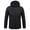 Black, variant on Plus Size Heated Jackets for Men Outdoor Warm Clothing Heated For Riding Skiing Fishing Charging Via Heated Coat