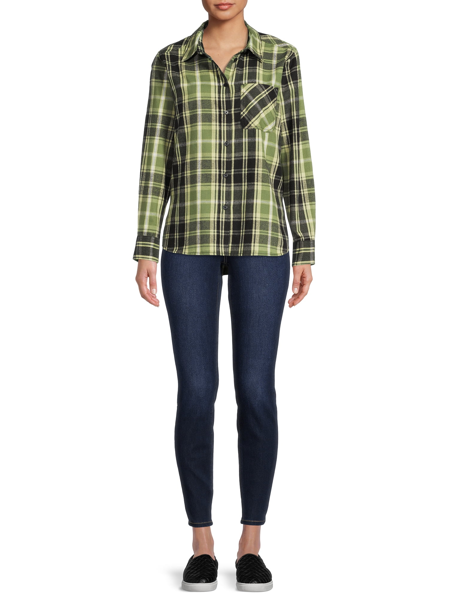 Time and Tru Women's Flannel Shirt