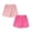 Red 1PCS & Pink 1PCS, variant on XEGLSBU 2 Pack Girls Jeans Bohemian Fringe Vest Denim Shorts Western for Summer Daily Wear Size 5-7 Years