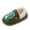 Green, variant on NOEGOEU Toddler Boys Girls Soft Plush Slippers Non-slip Warm Winter House Shoes with Fleece Lined (Green,11)