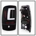 thumbnail image 2 of Spyder 00-06 GMC Yukon/Yukon XL V2 Light Bar LED Tail Lights - Black (ALT-YD-CD00V2-LBLED-BK), 2 of 7