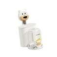 thumbnail image 4 of Portacepillos de dientes Organizador de cepillos de dientes con vaso de enjuague Colgante Multiusos blanco, 4 of 9