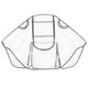 thumbnail image 1 of Accesorios Para Cochecito, Cubierta Impermeable Para Lluvia, Protección Transparente Contra El Polvo Del Viento, Impermeable Para Cochecito sonducket BA000547-00, 1 of 6