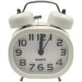 thumbnail image 2 of Alarm Clock Analog Double Bell Alarm Clock, Noiseless Quartz Alarm Clock 3 Inch Analog Alarm Clock Battery Travel Alarm Clock Loud Alarm Children'S Alarm Clock With Night Light, 2 of 7