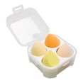 thumbnail image 1 of Makeup Sponge Set Flawless for Liquid, Cream, and Powder, Dry And Wet Use 3D Beauty Egg for Make Up. A box（4 Pcs）, 1 of 3