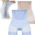 thumbnail image 1 of New Ultra Slim Body Shaping Underwear Tummy Control Hip Lift Panties for Women Seamless Ice Silk High Waisted For Yoga Sports, 1 of 5