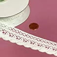 thumbnail image 3 of Simplicity Trim Fan Cluny Lace 7/8"x 12yd White, 3 of 4