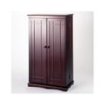 thumbnail image 1 of Leslie Dame 40" CD DVD Media Storage Cabinet in Cherry, 1 of 2