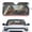 Funny Groundhog, variant on Binienty Cute Sloth Auto Sun Shades Front Windshield Uv Protection Adjustable Sun Blocker for Car Windshield Universal Automotive Interior Accessories for Men Women