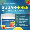 thumbnail image 6 of Dr. Berg Electrolyte Powder - Strawberry Lemonade Hydration Powder, 50 Servings, 6 of 8