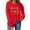 Red, variant on HongQid Christmas Pullover for Women Christmas Theme Printed Graphic Sweatshirt Long Sleeve Round Neck Fall Tops