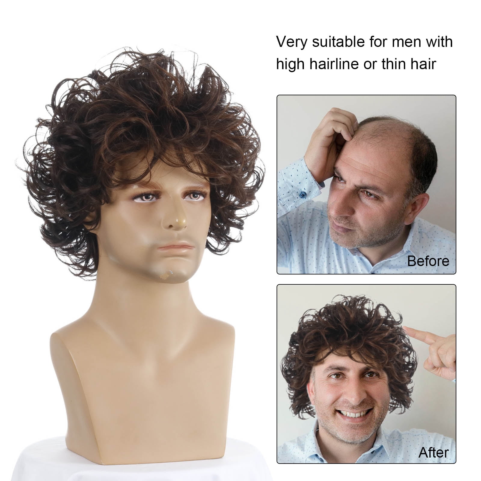 hairline wig for men