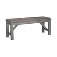 thumbnail image 2 of Newport Dining Bench in Gray, 2 of 7