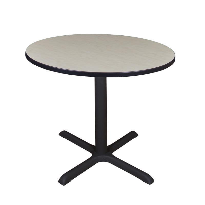Regency 36" Round Lunchroom Table with Metal "X" Base - Walmart.com
