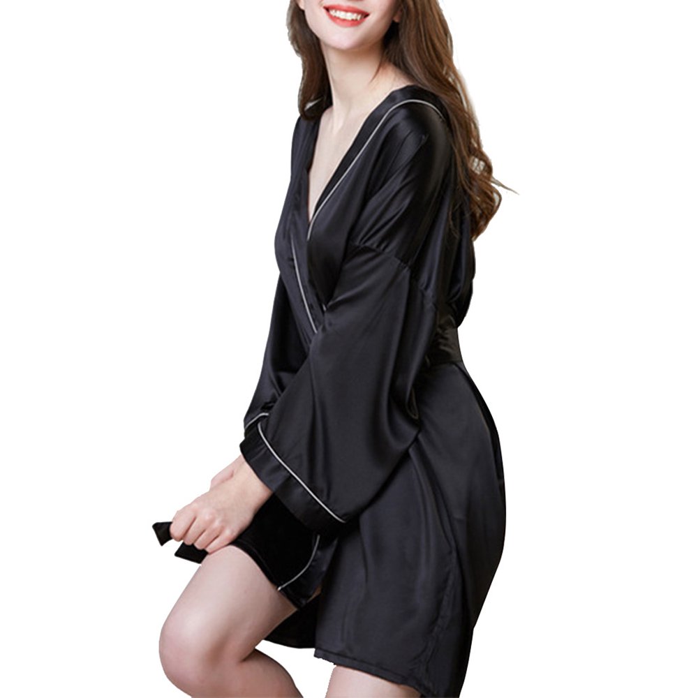 f&f silky robe