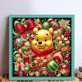 thumbnail image 2 of Hilo Algodón Ecológico Bordado Punto Cruz Winnie Bear 11CT 45x45cm, 2 of 9