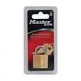 thumbnail image 2 of Master Lock 130D 1-3/16 In. Solid-Brass Keyed Padlock  Pin Tumbler - Quantity 1, 2 of 2