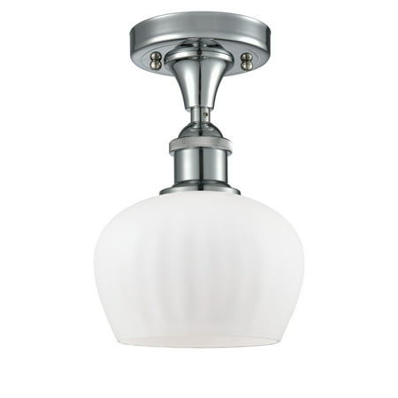 

Innovations Lighting 516-1C Fenton Fenton 1 Light 7 Wide Semi-Flush Ceiling Fixture -