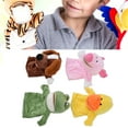 thumbnail image 4 of Plush Animal Hand Puppet Hand Puppet Cute Hand Puppet Soft Hand Puppet 4pcs Animal Hand Puppets Children Cute Soft Plush Hand Puppets Interactive Toy Storytelling Props Gift, 4 of 8