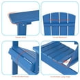 thumbnail image 3 of CHYVARY 1 Peak Adirondack Chair, Fire Pit Outdoor Patio Furniture,Navy Blue, 3 of 6