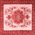 thumbnail image 1 of Ahgly Company Indoor Square Persian Red Traditional Area Rugs, 4' Square, 1 of 4