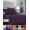 Purple, variant on 1500 Series Super Soft Queen 4-Piece Sheet Set, Deep Pocket, Wrinkle-Resistant, Fade-Resistant - Queen Purple