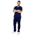 thumbnail image 3 of Men's Lightweight 6 Pocket Classic Uniform Scrubs - Style 101, 3 of 5