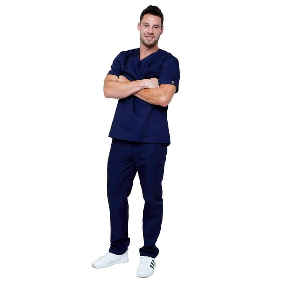 Men's Lightweight 6 Pocket Classic Uniform Scrubs - Style 101