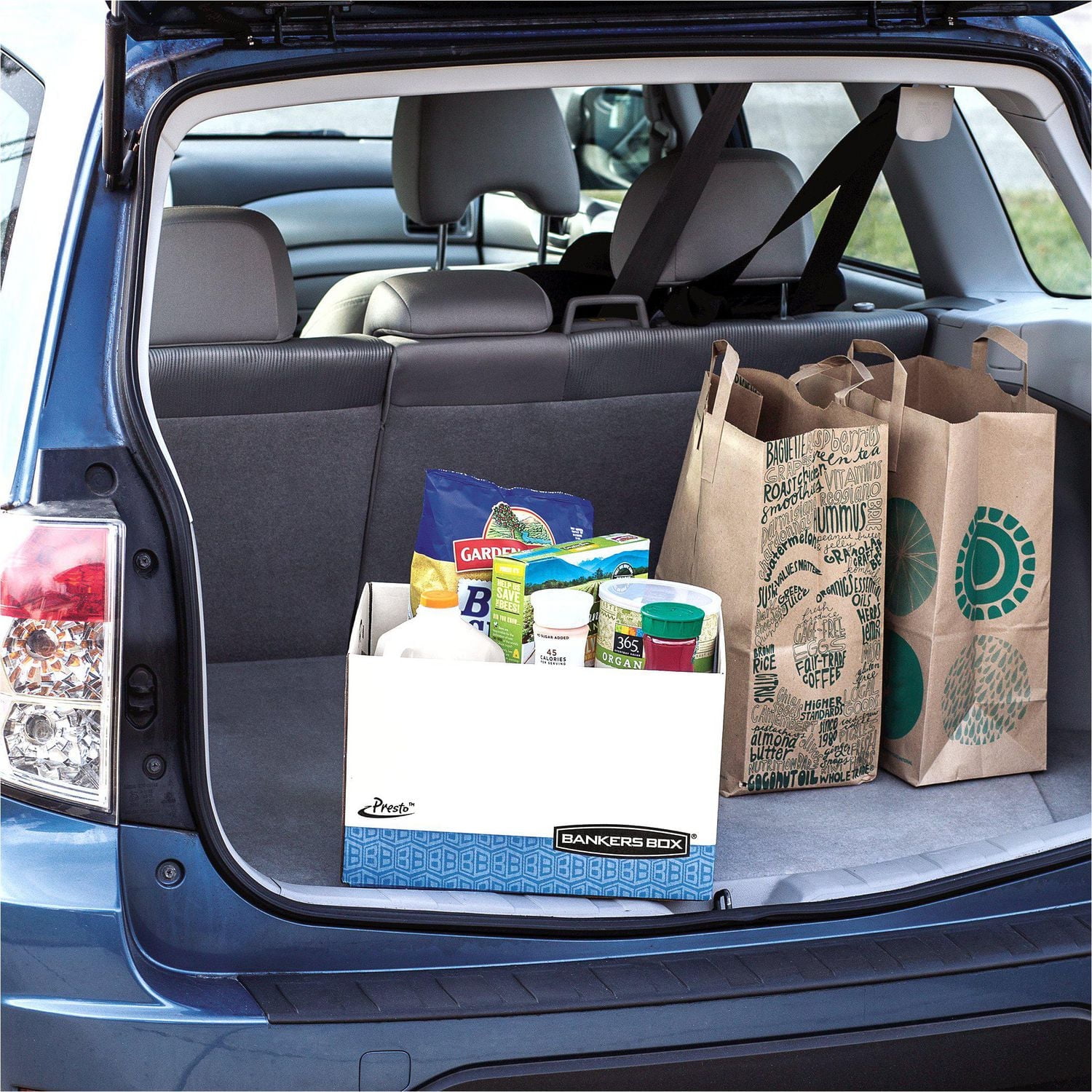 Bankers Box® Presto™ Storage Boxes - Letter/Legal - 6 pack - Heavy Duty